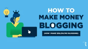 Online earning by blogging